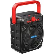 Resim Taşınabilir Bluetooth Hoparlör - Güçlü Bass, Fm Radyo, Mikrofon Girişli, 4 İnç Büyük Hoparlör 