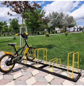 Resim Bisiklet Park Yeri Bisiklet Park İstasyonu Beşli Bisiklet Park Alanı 