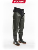Resim Solano Kasık Çizme Balıkçı Çizmesi Su geçirmez Kasık Boy Çizme Sulama, Avcılık, Balıkçılık 