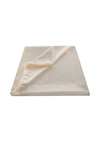 Resim Luxe Ekru Renk Saten Güneşlik Perde Ekru 