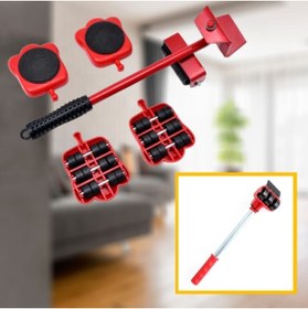 Resim Genel Markalar Pratik Tekerlekli Basit Pratik Ağır Beyaz Eşya Mobilya Taşıma Kaydırma Aleti Aparatı Seti 