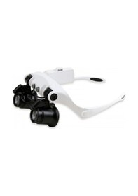 Resim Büro Ev Ofis İçin 25x Büyütür 4lens Büyüteç Gözlük Tip Saatçi Kuyumcu Büyüteci 