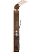 Resim Sam Banyo Kuğu Duş Paneli Bakır 