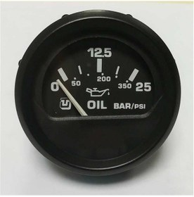 Resim Uflex F16 Yağ Basınç Göstergesi 0-25 Bar 