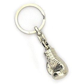 Resim Boks Eldiveni Anahtarlık - Nikel 