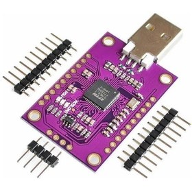 Resim Ftdı Ft232hq Usb Çevirici Modül Uart Rs232 Rs485 Jtag Flash Card Fifo Spı I2c Mpsse 8051 
