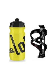 Resim Robesbon Elite Loli Bisiklet Plastik Matara, Suluk + Matara Kafesi 600 ML - Sarı 