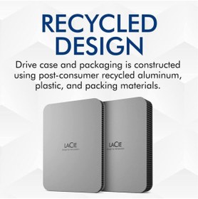 Resim Lacie MDS USB-C Space Grey w/ Rescue 2TB 