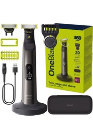 Resim Philips Oneblade Pro 360 Qp6652/30 Tıraş Makinesi, Elektrikli Sakal Düzeltici Ve Vücut Bakım Seti 