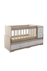 Resim Patiko Furniture Swing Büyüyen Beşik 60x165 cm 