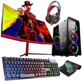 Resim Zeiron NFX44 i5-10400F 8 GB 1 TB HDD+256 GB M.2 SSD 4 GB GTX1650 165 Hz 24" Masaüstü Bilgisayar 