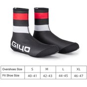 Resim Fastbuy Bisiklet Ayakkabı Kılıfı, Polar Fleece, Kalın, Isı Sağlar, Dağ/yol Bisikletleri İçin, Xl 46-47 Numara Isıtıcı Ayakkab 