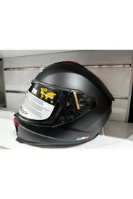 Resim Sway Sw-865 Güneş Gözlüklü Kask Siyah Mat 