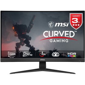 Resim MSI G27c4x 27" 1ms 250hz Freesync Premium Hdr Ready Va 1500r Curved Full Hd Gaming (OYUNCU) Monitör 