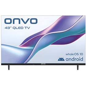 Resim Onvo 43VQ80F2FA 43'' 109 Ekran Uydu Alıcılı Full HD WhaleOS10 QLED TV 