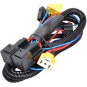 Resim Pazly Araba Far Kablo Demeti H4 Halojen Lamba Işık Geliştirme Seti K19125 