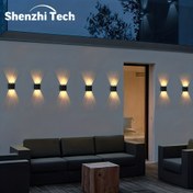 Resim Shenzhi Teknoloji Akıllı Işık Sensörlü Güneş Enerjili LED Lamba, Bahçe Sokak Balkon Dekoru için Otomatik Açma/Kapama ve Yokuşlu Karartma 