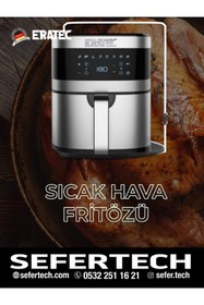 Resim ERATEC Orginal Af-66 Dıgıtal Sıcak Hava Fritözü 