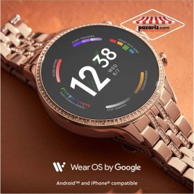 Resim Pazariz Bayan Akıllı Saat Serisi Watch Diamond 42MM Çift Kordon Akıllı Saat Sesli Görüşme 