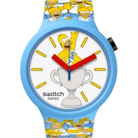 Resim Swatch SB05Z100 Swatch Best.dad.ever Erkek Kol Saati 