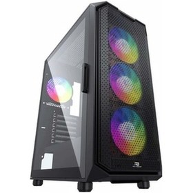 Resim Genel Markalar POWERBOOST 650W 80+ VK-K521B Gaming Mid-Tower PC Kasası 