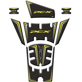 Resim Honda Pcx 2025 Uyumlu Tank Pad 006 Çok Renkli 