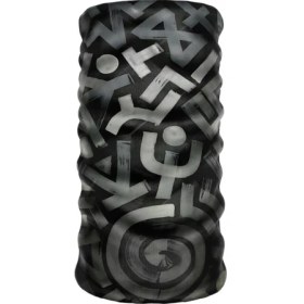 Resim Crown Micro Gri Siyah Antik Sembol Desenli Çok Amaçlı Bandana Boyunluk Maske Motorcu Buff Aksesuarı Balaklava 