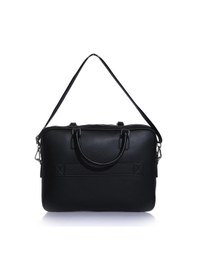 Resim Fossil 2038 Vegan Deri Laptop Çantası Evrak Çantası Unisex Şık Tasarım Siyah 