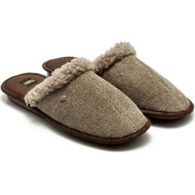 Resim Twigy Momo Erkek Ev Terliği Kahverengi 41/46 