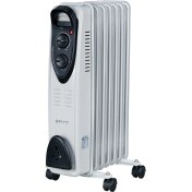 Resim Bright Elegance BE-6507 Devrilme Korumalı 7 Dilimli Yağlı Radyatör 