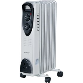 Resim Bright Elegance BE-6507 Devrilme Korumalı 7 Dilimli Yağlı Radyatör 