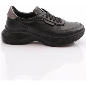 Resim Venüs 2216640y Kadın Deri Spor Ayakkabı Siyah 