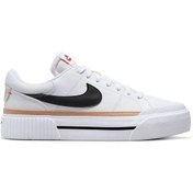 Resim Nike Court Legacy Lıft Beyaz Kadın Sneaker Dm7590-100 Beyaz 