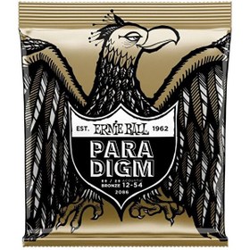 Resim Ernie Ball P02086 Paradigm Medium Light 80/20 Bronz 12-54 Akustik Gitar Tel Seti 