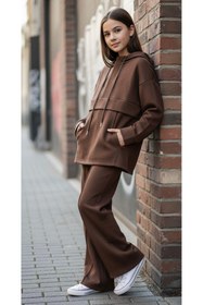 Resim Joui Co Kız Çocuk İkili Oversize Tunik Takım 