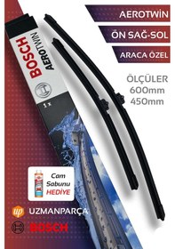 Resim Renault Megane 2003-2005 Muz Tipi Aerotwin Ön Silecek Takımı Bosch 
