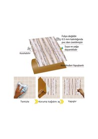Resim Tink Kendinden Yapışkanlı Mermer 17 Desenli Pvc Karo 30x30 Cm 