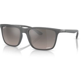 Resim Ray-Ban 4385 6017/5j 58 Erkek Gri Köşeli Çerçeve Güneş Gözlüğü 