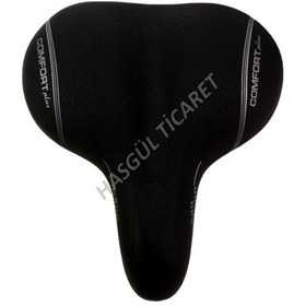 Resim Hsgl Bisiklet Yumuşak Konforlu Sele Selle Elastomer Yaylı Mavi - Beyaz 