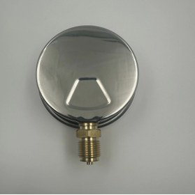 Resim BH Manometre Gliserinli Alttan Çıkışlı Q100 - 0 - 25 Bar 1/2 