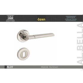 Resim Kapı Kolu Ak32 Bella Inox Kare Wc 