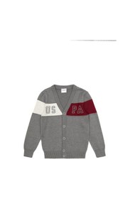 Resim U.S. Polo Assn. U.s. Polo Assn. Erkek Çocuk Gri Melanj Hırka Triko 50317115-vr086 