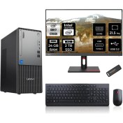 Resim Lenovo Thinkcentre Neo 50T Gen 5 Intel Core I7 13700 24GB 2tb SSD 21.5" Fhd Monitör Fdos Masaüstü Bilgisayar & Per4 USB Bellek 12UB000LTRMNT314 