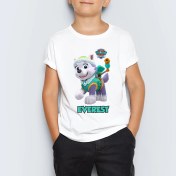 Resim Morinna Paw Patrol Everest Baskılı Çocuk Tişört T-Shirt Mr-10 