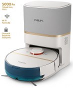 Resim Philips Islak Kuru ve Mop Özellikli Premium Robot Süpürge, Ultra Emiş Gücü, Lazer Navigasyon, 180 Dk. Süre 