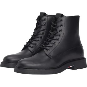 Resim Tommy Hilfiger Siyah Erkek Bot Hılfıger Comfort Lwt Lth Boot 