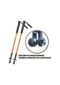 Resim Oldfriend 2 Adet Mandalina Alüminyum Kampçılık Trekking Yürüyüş Bastonu Hafif Taşınabilir 