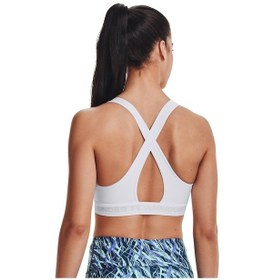 Resim Under Armour Kadın ArmourMid Çapraz Sırtlı Spor Sütyeni 1361034-100 