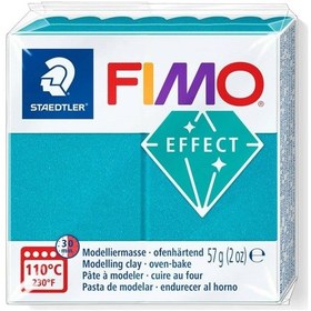 Resim Fimo Effect Polimer Kil T36 Metallic Turquoise Turkuaz 