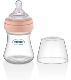 Resim Mooma Biberon 150 Ml 0-6 Ay Yavaş Akış - Pembe - Pembe / Standart 